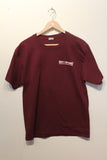 Ron Chambers - Maroon Men's T-Shirt Wolf/Crown Design