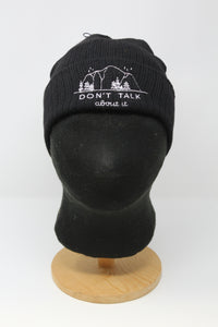 Printed "Don't Talk about it" hat
