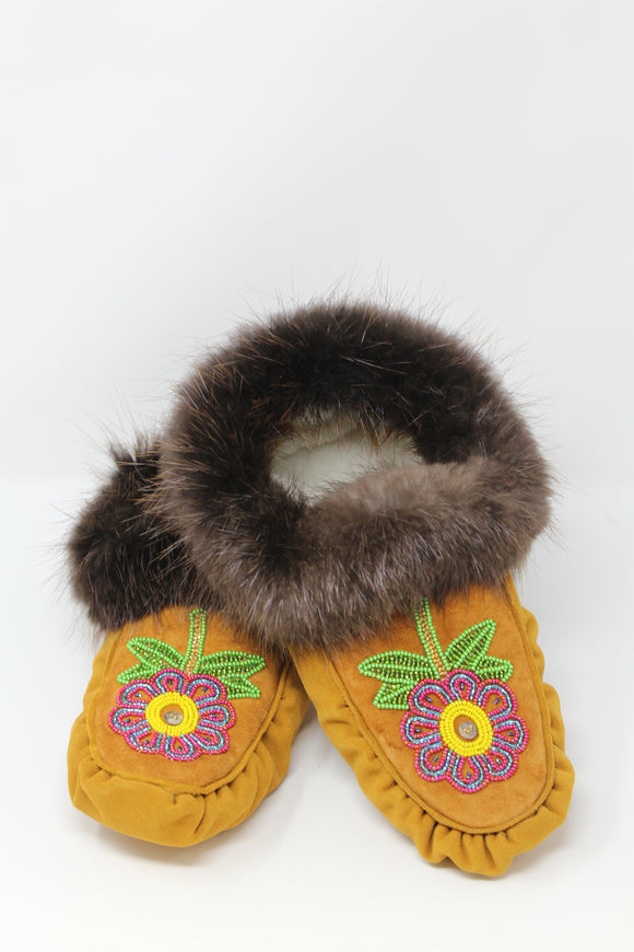 Beaded Moccasins Size 10 Mens