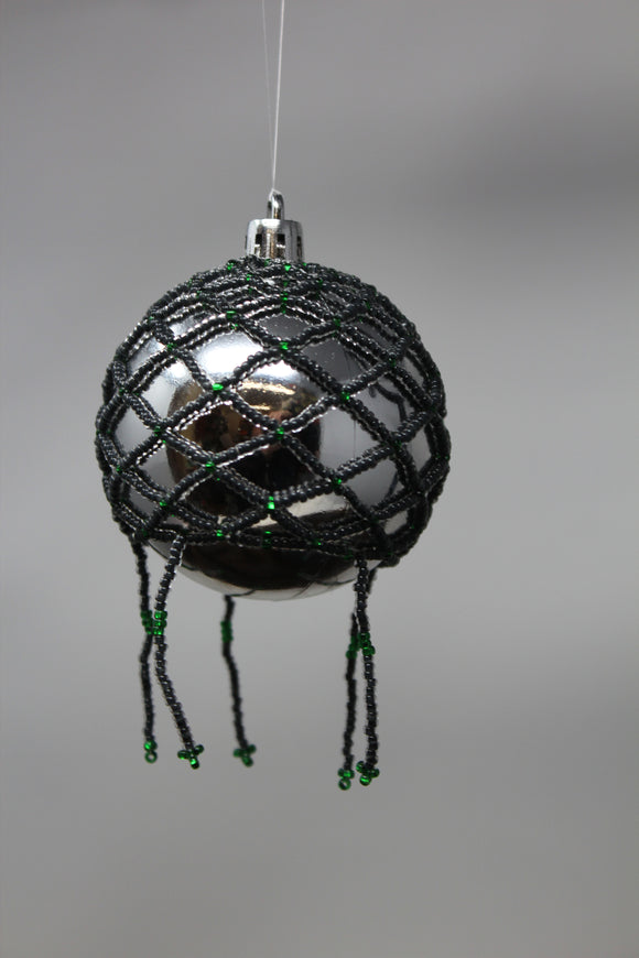 Beaded Christmas Ball