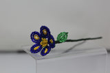 Beaded Wire Flower