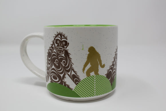 Ceramic Sasquatch Mug By Francis Horne Sr.
