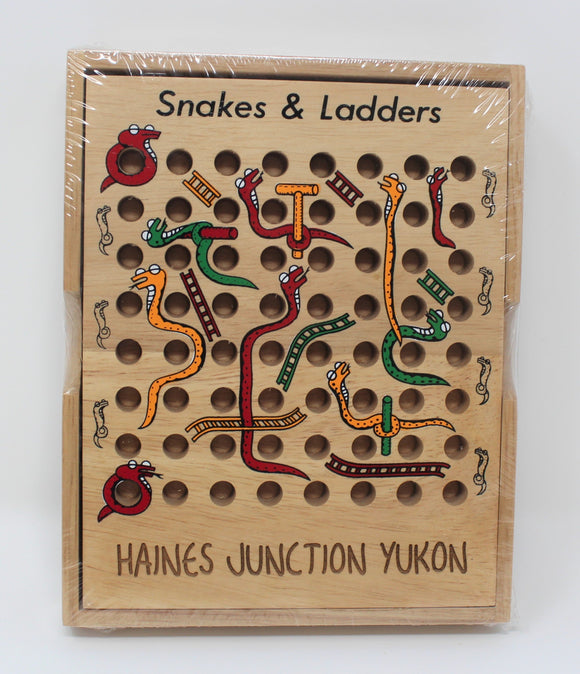 Game - Wood Snakes & Ladders HJ