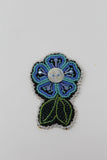 Shelby Jackson - Blue Flower Brooches