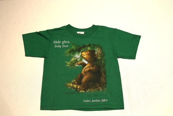 Child T-Shirt - Itchy Bear Green