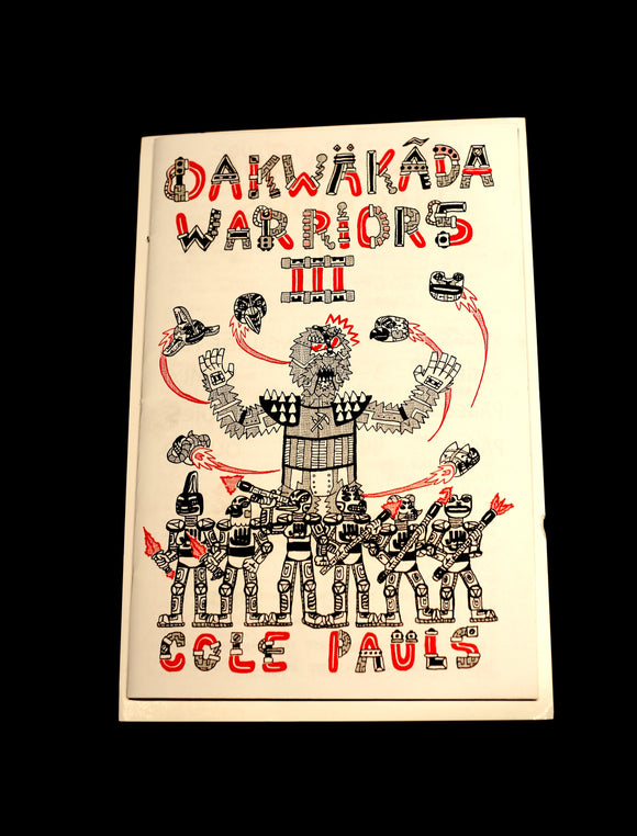 Cole Pauls - Dakwäkãda Warriors Comic Issue III
